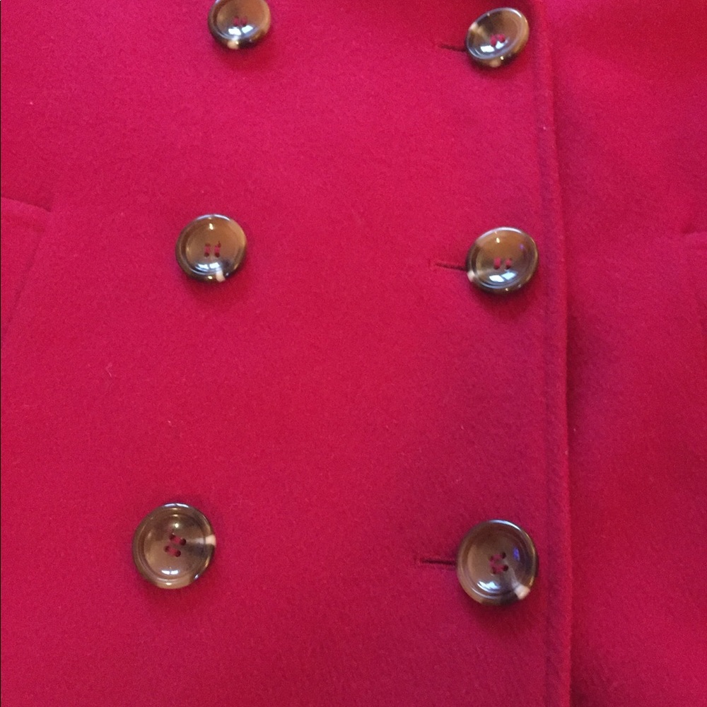 Red Pea coat - Picture 5 of 10